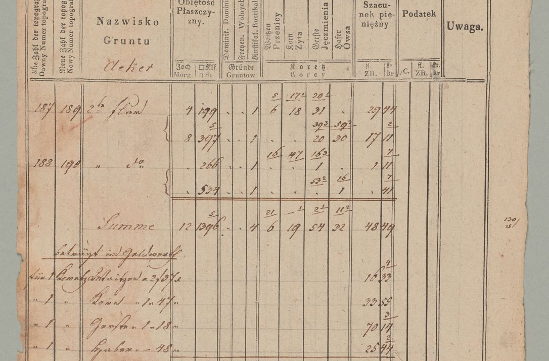 Zdjęcie nr 36 dla obiektu archiwalnego: Akta Dóbr Stołowych za lata 1836-1853