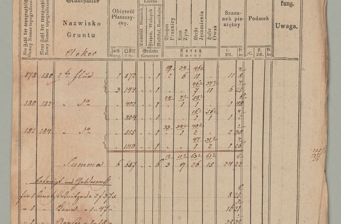 Zdjęcie nr 34 dla obiektu archiwalnego: Akta Dóbr Stołowych za lata 1836-1853
