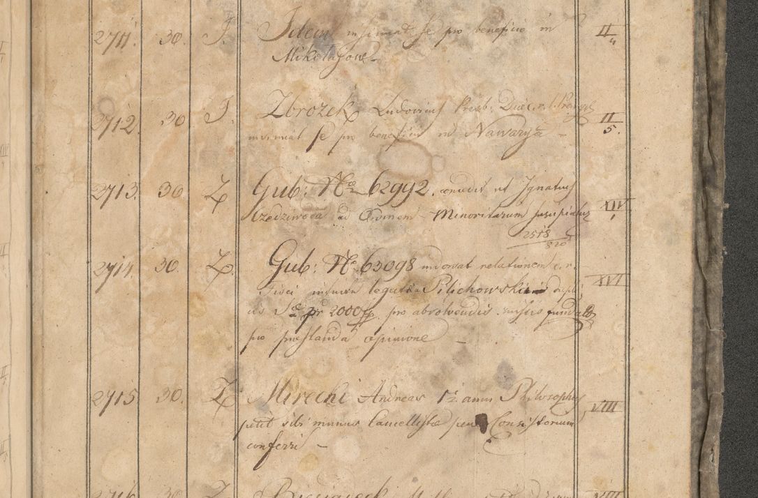 Zdjęcie nr 17 dla obiektu archiwalnego: Protocollon exhibitorum consistorii metropolitani Leopoliensis ex anno 1819