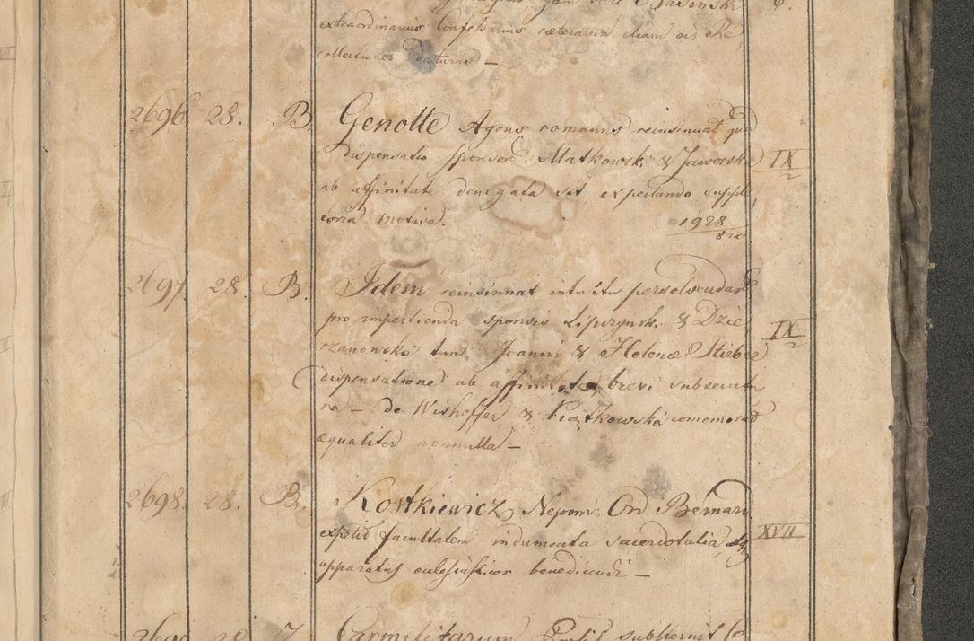 Zdjęcie nr 19 dla obiektu archiwalnego: Protocollon exhibitorum consistorii metropolitani Leopoliensis ex anno 1819