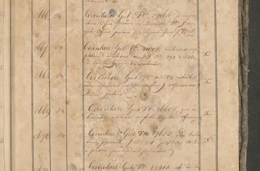 Zdjęcie nr 22 dla obiektu archiwalnego: Protocollon exhibitorum consistorii metropolitani Leopoliensis ex anno 1819