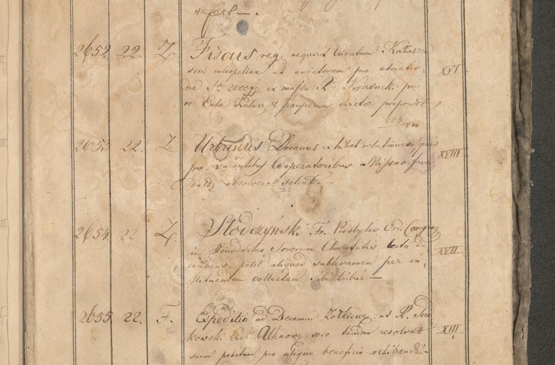 Zdjęcie nr 25 dla obiektu archiwalnego: Protocollon exhibitorum consistorii metropolitani Leopoliensis ex anno 1819