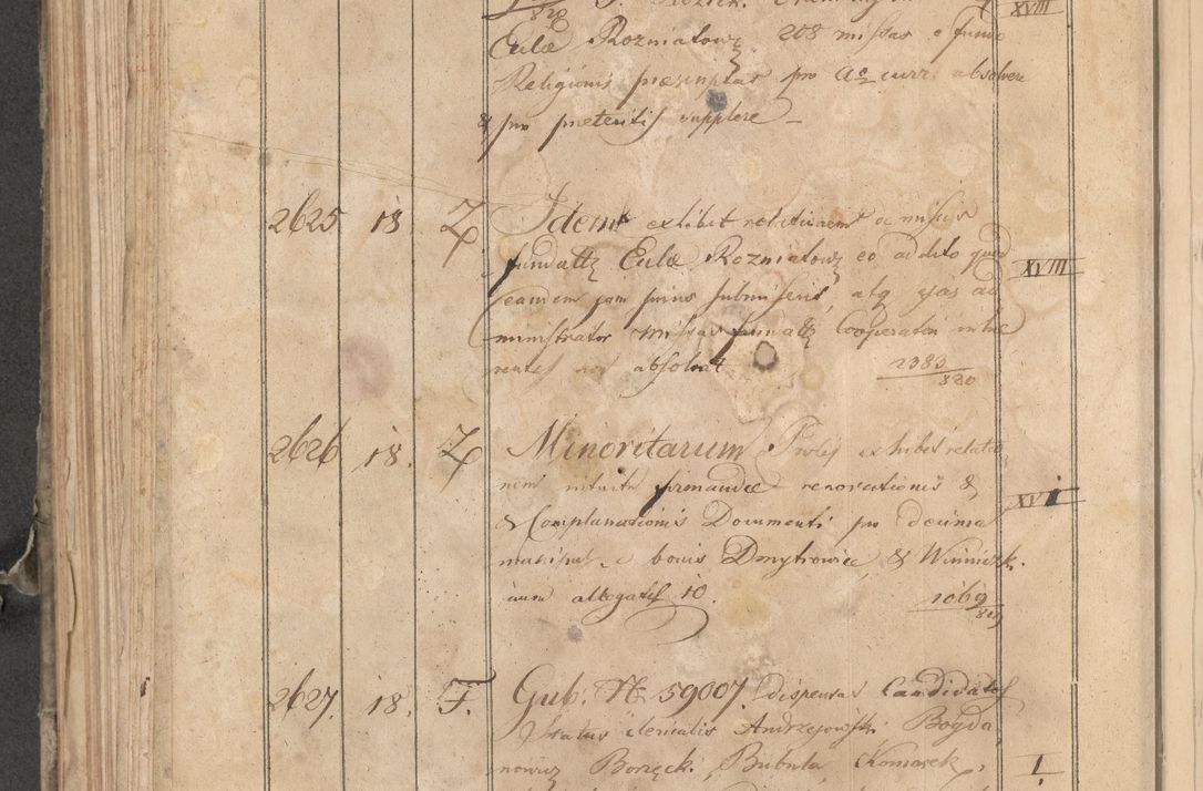 Zdjęcie nr 29 dla obiektu archiwalnego: Protocollon exhibitorum consistorii metropolitani Leopoliensis ex anno 1819