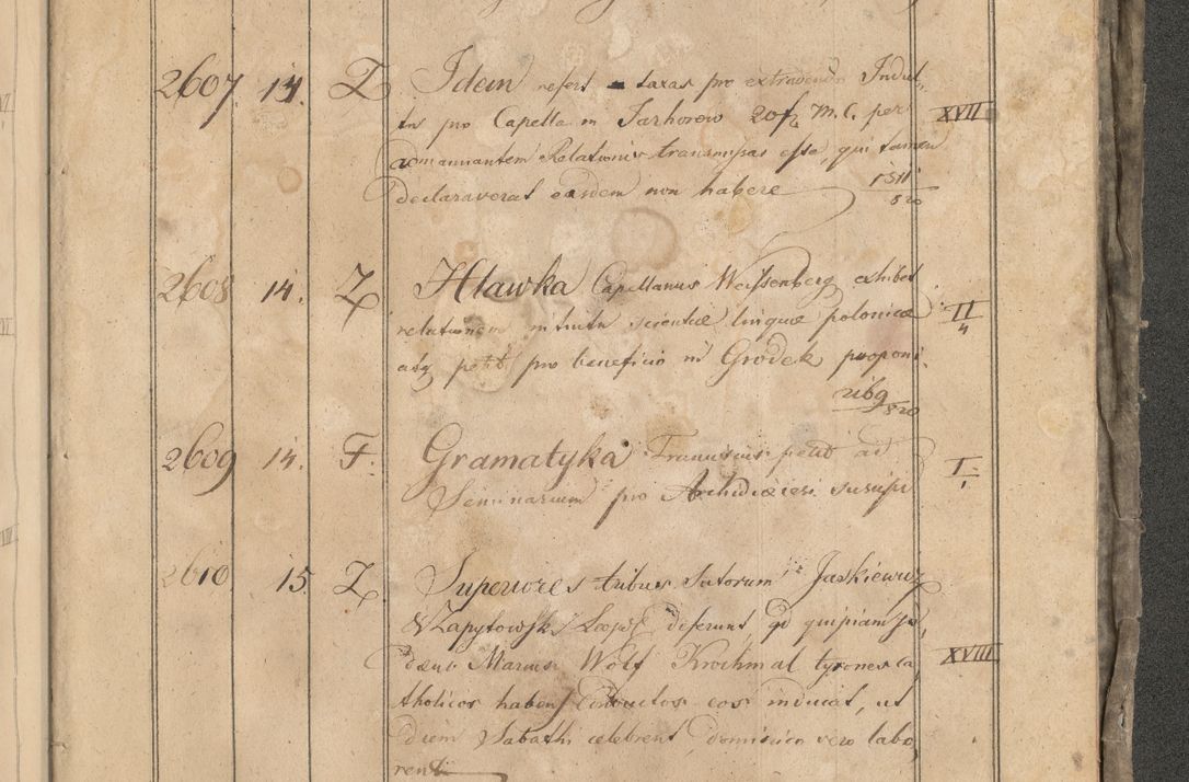 Zdjęcie nr 31 dla obiektu archiwalnego: Protocollon exhibitorum consistorii metropolitani Leopoliensis ex anno 1819