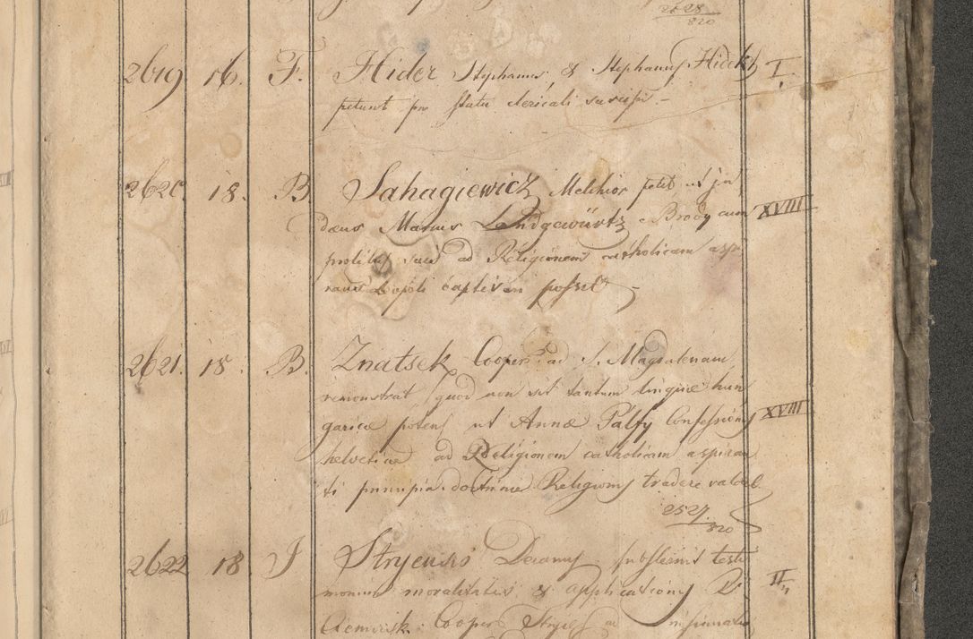Zdjęcie nr 30 dla obiektu archiwalnego: Protocollon exhibitorum consistorii metropolitani Leopoliensis ex anno 1819