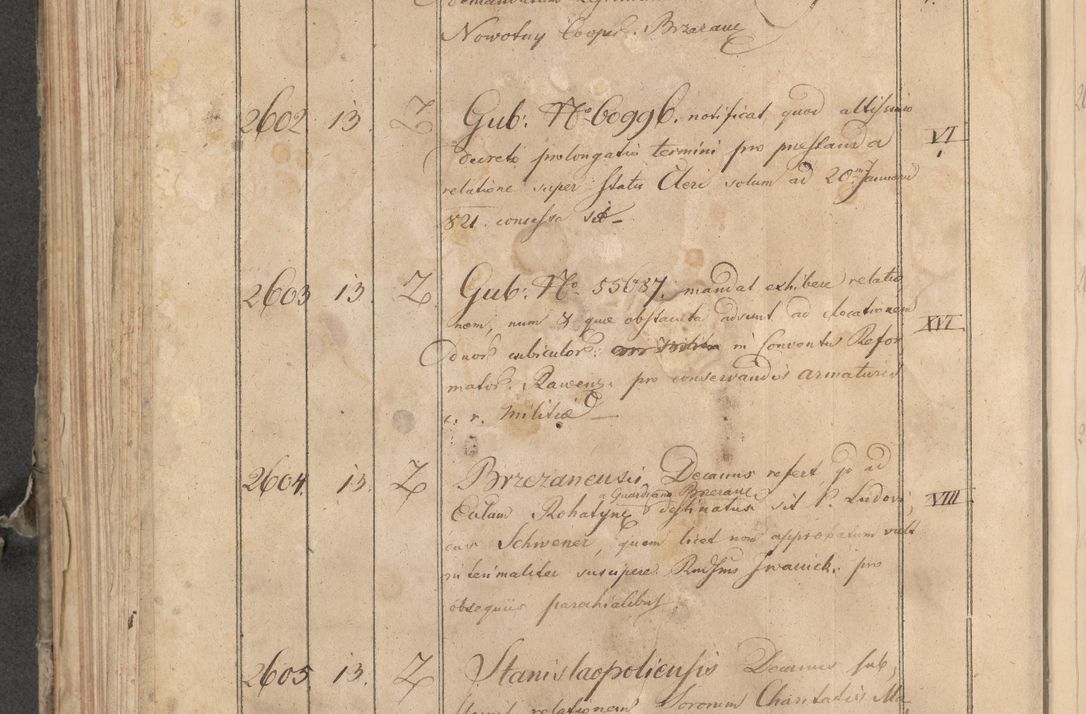 Zdjęcie nr 32 dla obiektu archiwalnego: Protocollon exhibitorum consistorii metropolitani Leopoliensis ex anno 1819