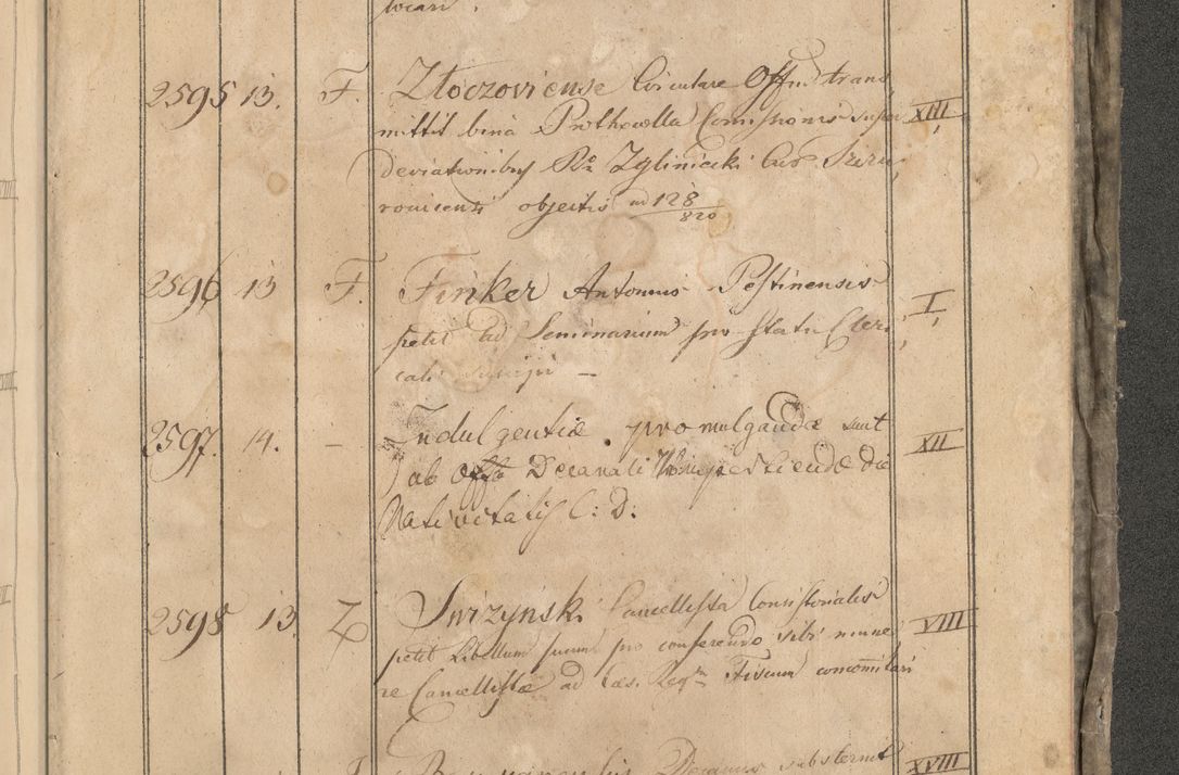 Zdjęcie nr 33 dla obiektu archiwalnego: Protocollon exhibitorum consistorii metropolitani Leopoliensis ex anno 1819