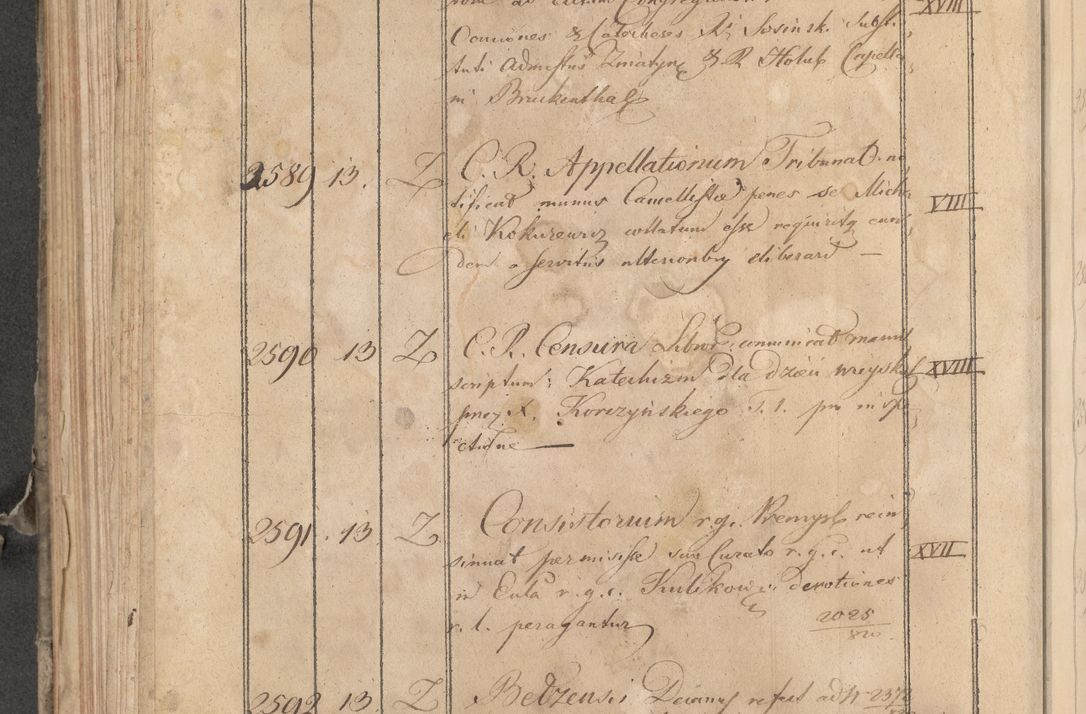 Zdjęcie nr 36 dla obiektu archiwalnego: Protocollon exhibitorum consistorii metropolitani Leopoliensis ex anno 1819