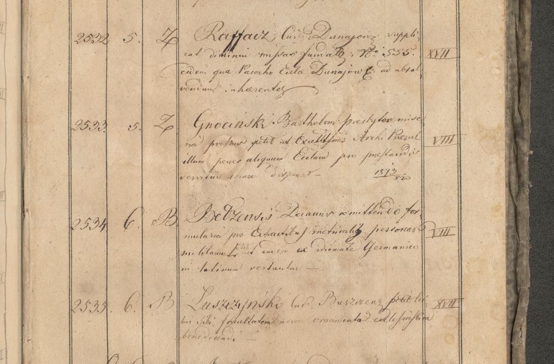 Zdjęcie nr 43 dla obiektu archiwalnego: Protocollon exhibitorum consistorii metropolitani Leopoliensis ex anno 1819