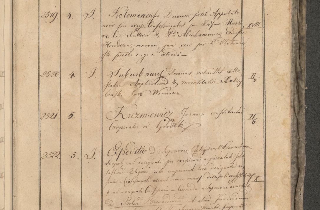 Zdjęcie nr 44 dla obiektu archiwalnego: Protocollon exhibitorum consistorii metropolitani Leopoliensis ex anno 1819
