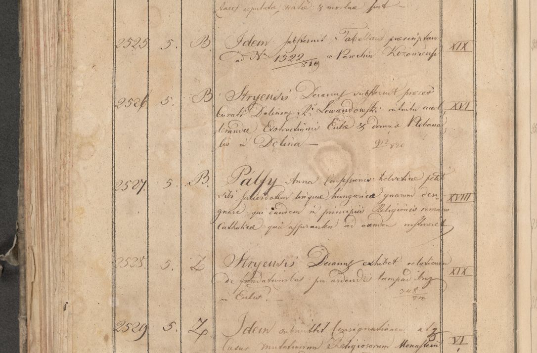 Zdjęcie nr 45 dla obiektu archiwalnego: Protocollon exhibitorum consistorii metropolitani Leopoliensis ex anno 1819