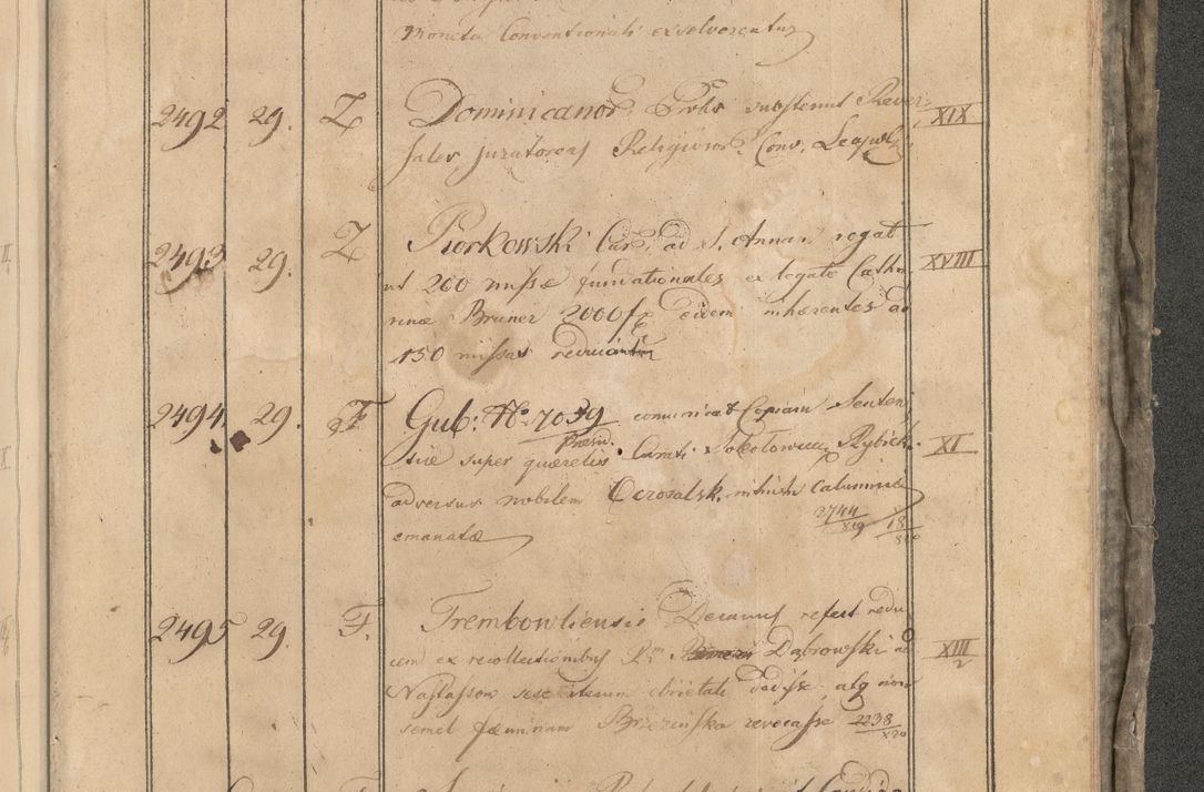 Zdjęcie nr 49 dla obiektu archiwalnego: Protocollon exhibitorum consistorii metropolitani Leopoliensis ex anno 1819