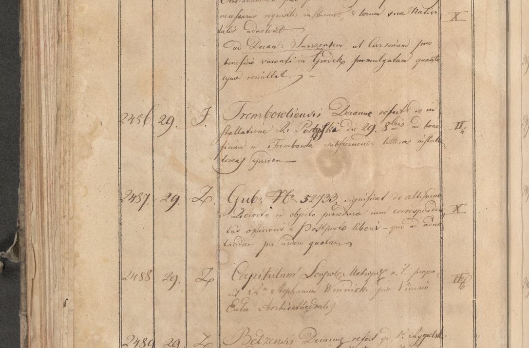 Zdjęcie nr 51 dla obiektu archiwalnego: Protocollon exhibitorum consistorii metropolitani Leopoliensis ex anno 1819