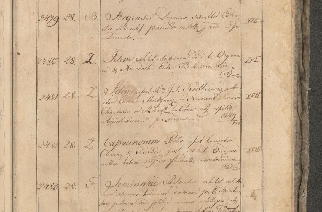 Zdjęcie nr 52 dla obiektu archiwalnego: Protocollon exhibitorum consistorii metropolitani Leopoliensis ex anno 1819