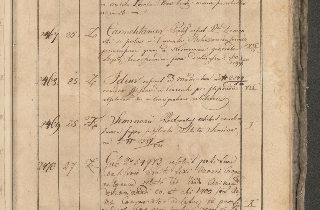 Zdjęcie nr 54 dla obiektu archiwalnego: Protocollon exhibitorum consistorii metropolitani Leopoliensis ex anno 1819