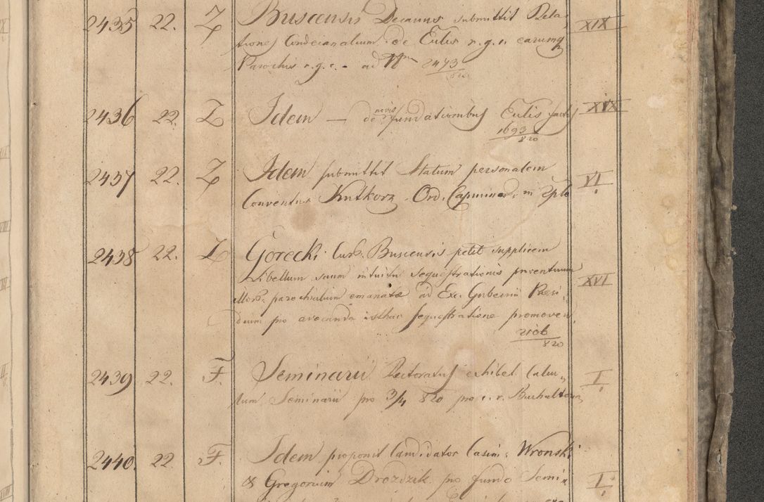Zdjęcie nr 57 dla obiektu archiwalnego: Protocollon exhibitorum consistorii metropolitani Leopoliensis ex anno 1819