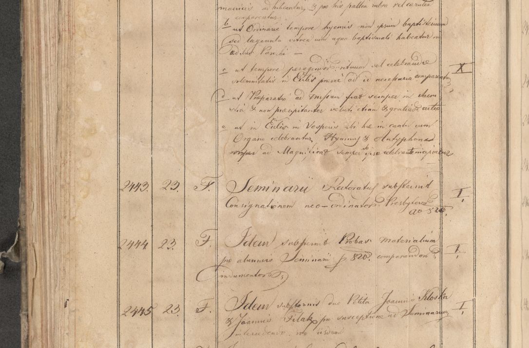 Zdjęcie nr 58 dla obiektu archiwalnego: Protocollon exhibitorum consistorii metropolitani Leopoliensis ex anno 1819