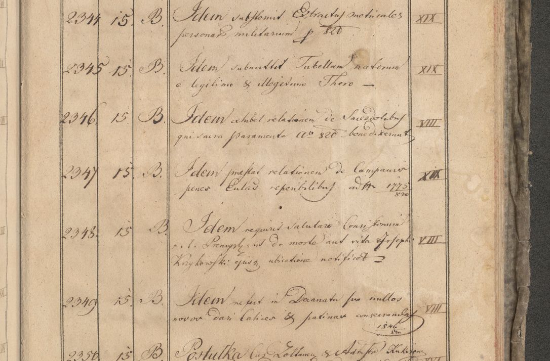 Zdjęcie nr 69 dla obiektu archiwalnego: Protocollon exhibitorum consistorii metropolitani Leopoliensis ex anno 1819