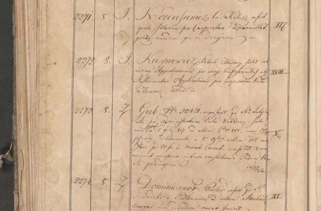 Zdjęcie nr 80 dla obiektu archiwalnego: Protocollon exhibitorum consistorii metropolitani Leopoliensis ex anno 1819