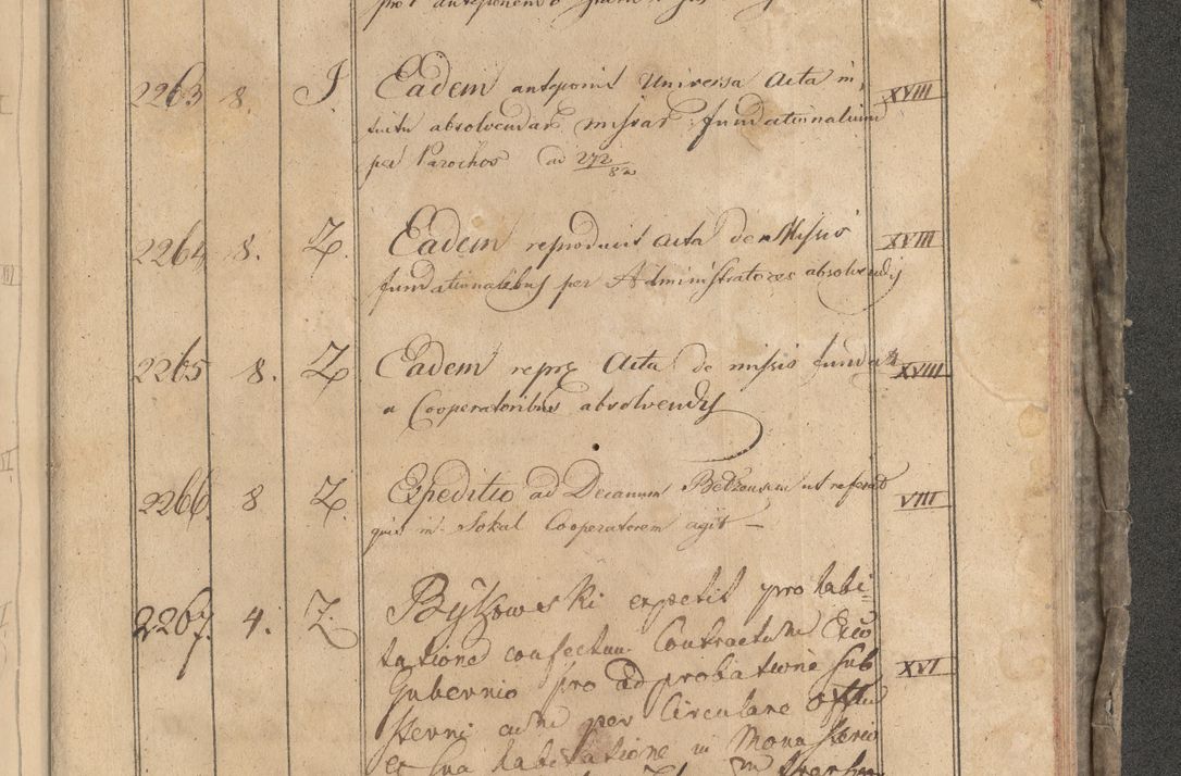Zdjęcie nr 82 dla obiektu archiwalnego: Protocollon exhibitorum consistorii metropolitani Leopoliensis ex anno 1819