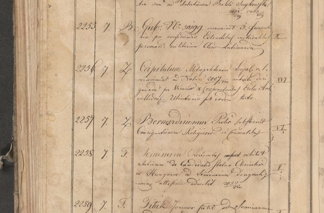 Zdjęcie nr 84 dla obiektu archiwalnego: Protocollon exhibitorum consistorii metropolitani Leopoliensis ex anno 1819