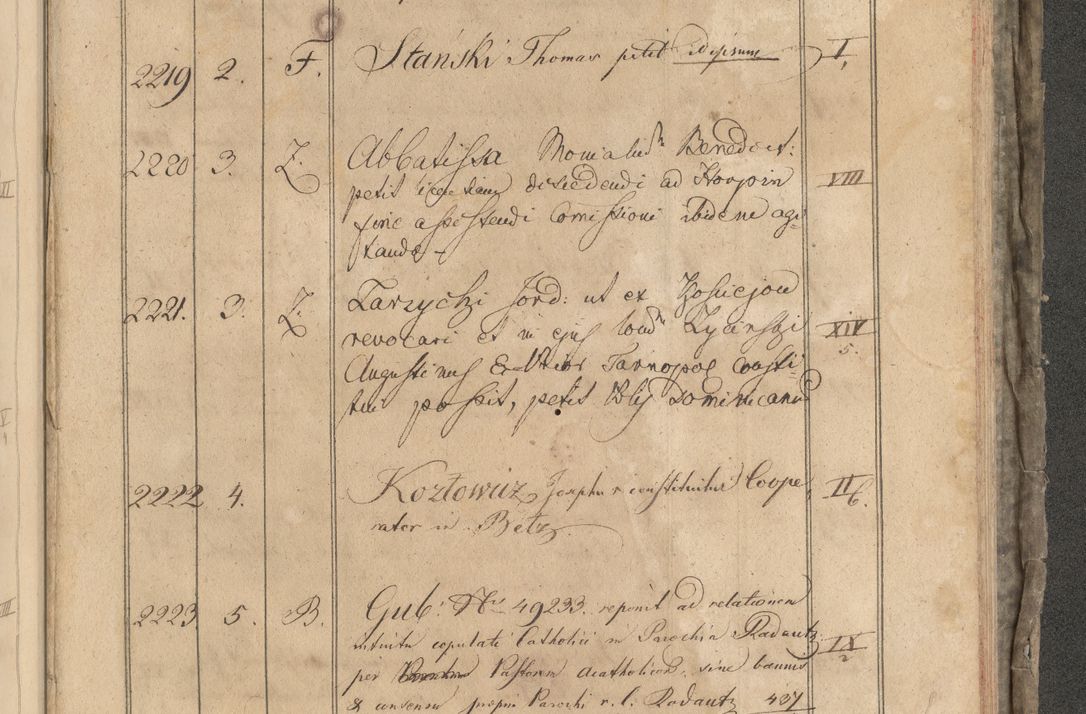 Zdjęcie nr 87 dla obiektu archiwalnego: Protocollon exhibitorum consistorii metropolitani Leopoliensis ex anno 1819
