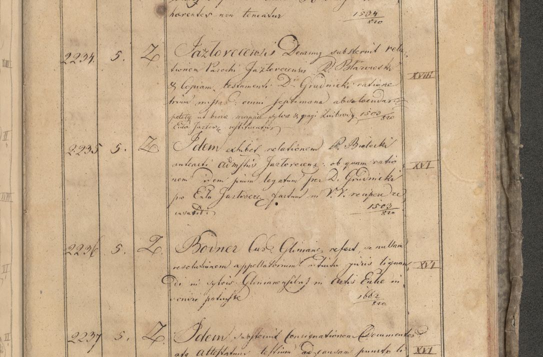 Zdjęcie nr 88 dla obiektu archiwalnego: Protocollon exhibitorum consistorii metropolitani Leopoliensis ex anno 1819