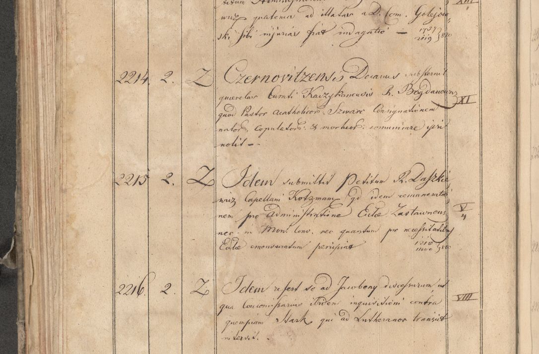 Zdjęcie nr 89 dla obiektu archiwalnego: Protocollon exhibitorum consistorii metropolitani Leopoliensis ex anno 1819