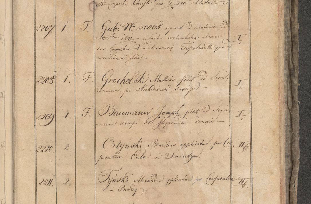 Zdjęcie nr 90 dla obiektu archiwalnego: Protocollon exhibitorum consistorii metropolitani Leopoliensis ex anno 1819