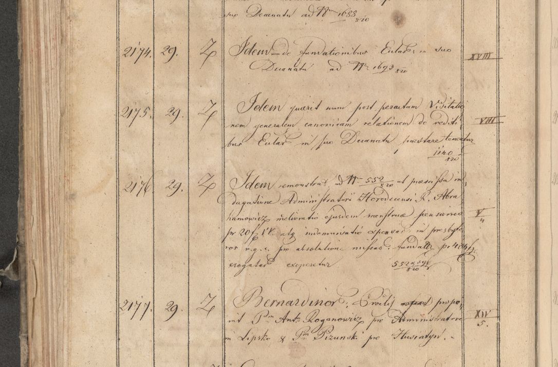 Zdjęcie nr 95 dla obiektu archiwalnego: Protocollon exhibitorum consistorii metropolitani Leopoliensis ex anno 1819