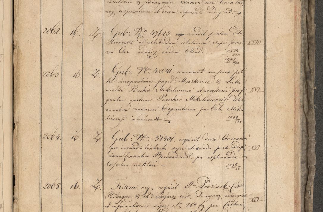 Zdjęcie nr 111 dla obiektu archiwalnego: Protocollon exhibitorum consistorii metropolitani Leopoliensis ex anno 1819