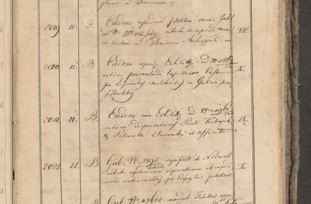 Zdjęcie nr 118 dla obiektu archiwalnego: Protocollon exhibitorum consistorii metropolitani Leopoliensis ex anno 1819