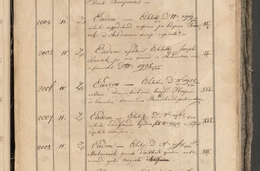 Zdjęcie nr 120 dla obiektu archiwalnego: Protocollon exhibitorum consistorii metropolitani Leopoliensis ex anno 1819