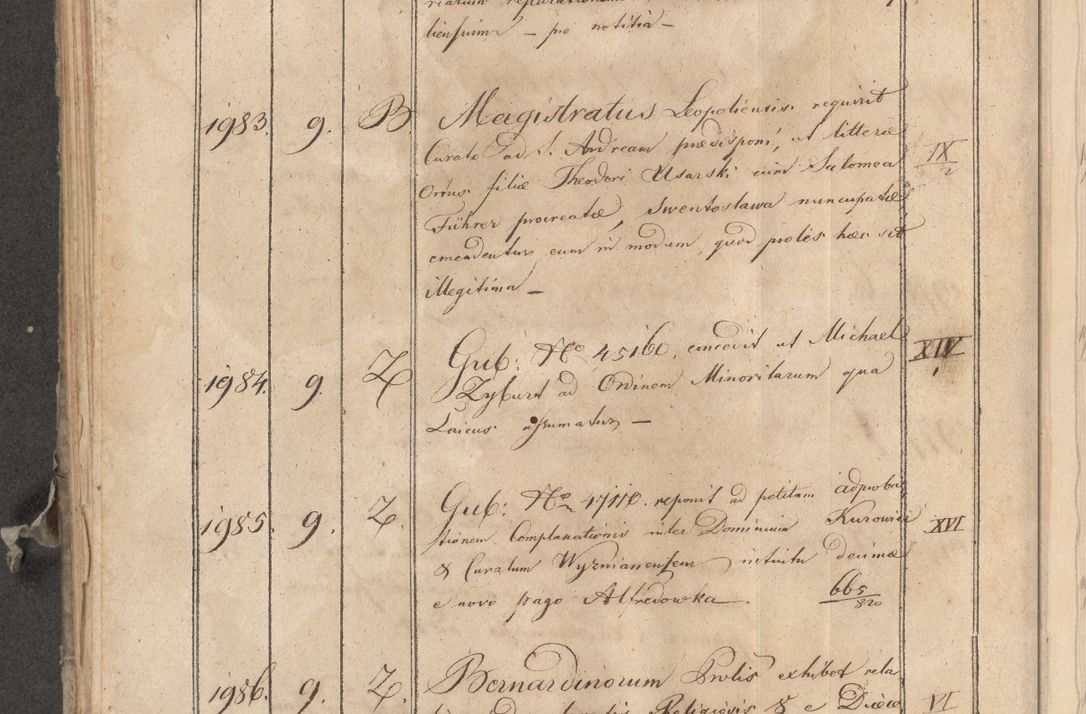 Zdjęcie nr 123 dla obiektu archiwalnego: Protocollon exhibitorum consistorii metropolitani Leopoliensis ex anno 1819