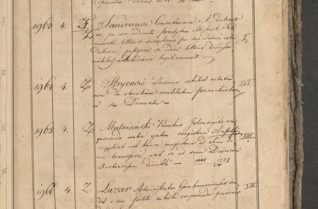 Zdjęcie nr 125 dla obiektu archiwalnego: Protocollon exhibitorum consistorii metropolitani Leopoliensis ex anno 1819