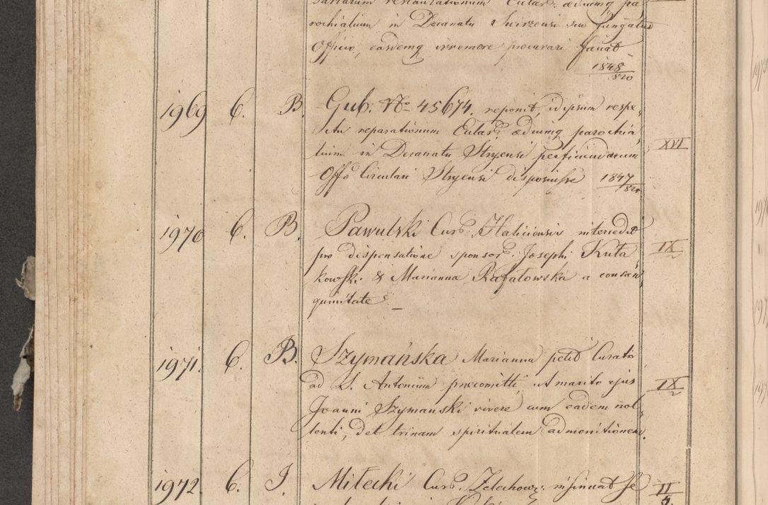 Zdjęcie nr 126 dla obiektu archiwalnego: Protocollon exhibitorum consistorii metropolitani Leopoliensis ex anno 1819