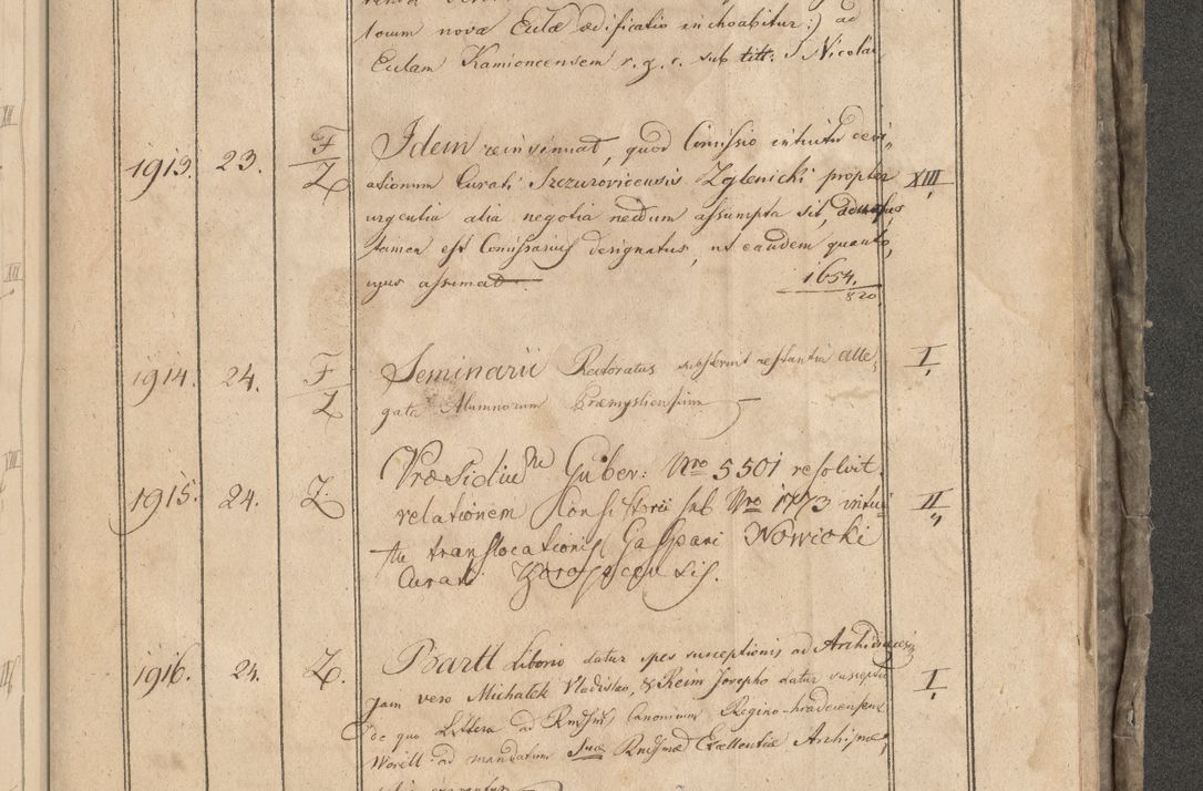 Zdjęcie nr 133 dla obiektu archiwalnego: Protocollon exhibitorum consistorii metropolitani Leopoliensis ex anno 1819