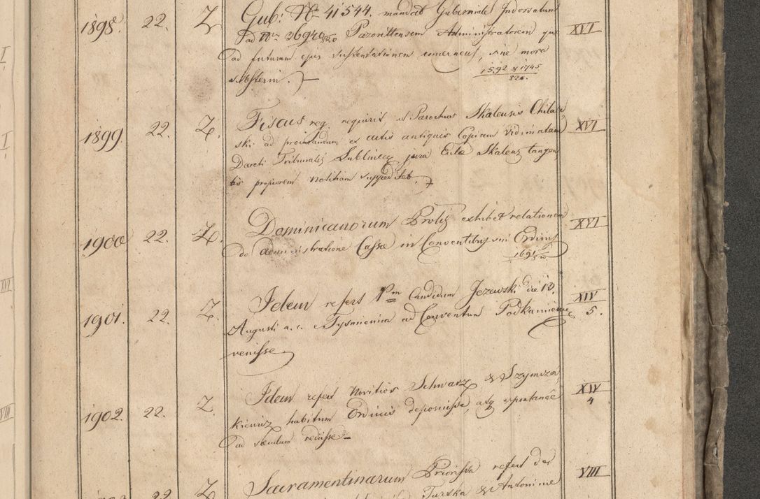Zdjęcie nr 137 dla obiektu archiwalnego: Protocollon exhibitorum consistorii metropolitani Leopoliensis ex anno 1819