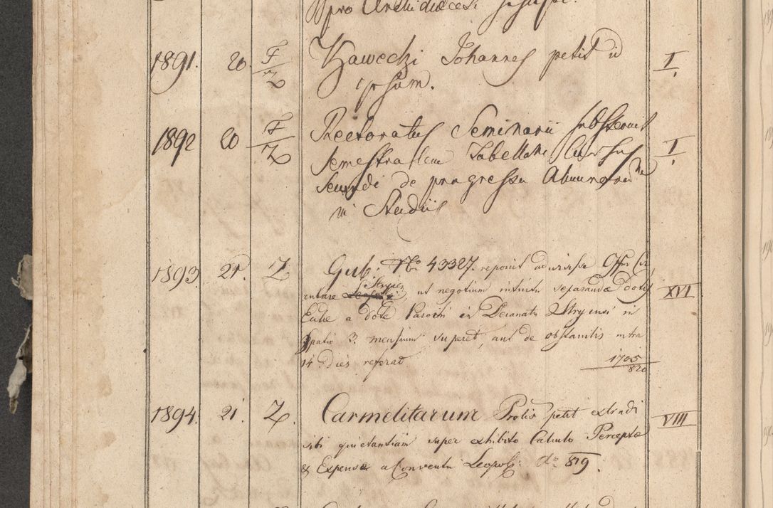 Zdjęcie nr 141 dla obiektu archiwalnego: Protocollon exhibitorum consistorii metropolitani Leopoliensis ex anno 1819