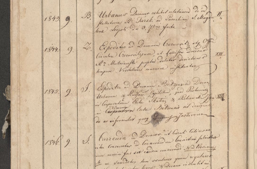 Zdjęcie nr 143 dla obiektu archiwalnego: Protocollon exhibitorum consistorii metropolitani Leopoliensis ex anno 1819