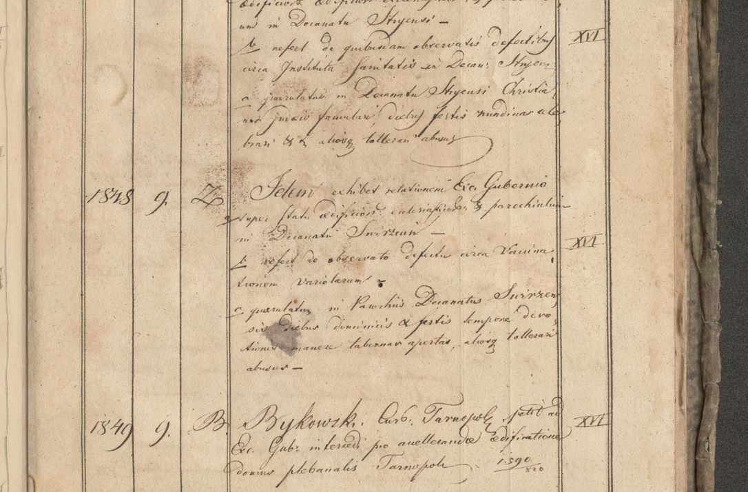 Zdjęcie nr 145 dla obiektu archiwalnego: Protocollon exhibitorum consistorii metropolitani Leopoliensis ex anno 1819