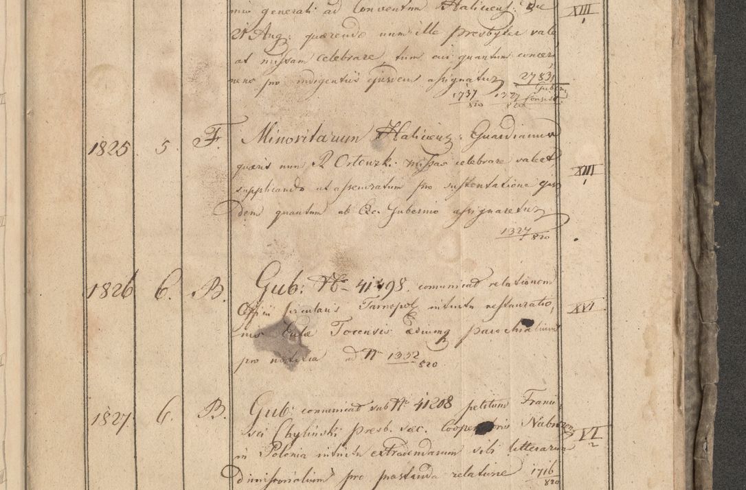 Zdjęcie nr 149 dla obiektu archiwalnego: Protocollon exhibitorum consistorii metropolitani Leopoliensis ex anno 1819