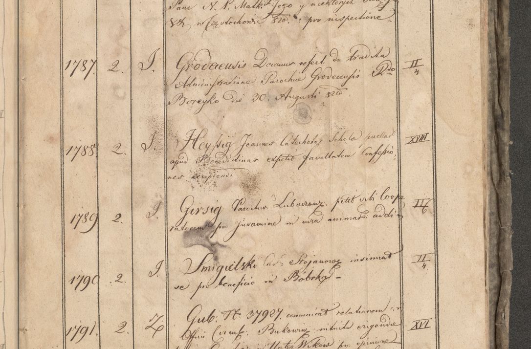 Zdjęcie nr 152 dla obiektu archiwalnego: Protocollon exhibitorum consistorii metropolitani Leopoliensis ex anno 1819