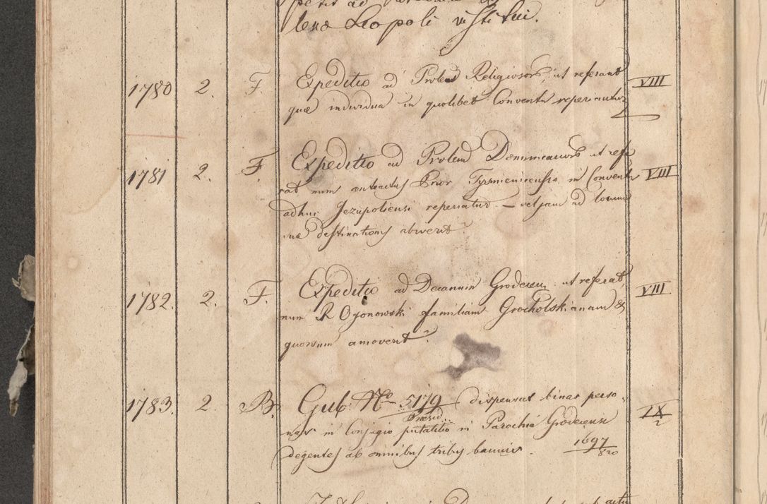 Zdjęcie nr 154 dla obiektu archiwalnego: Protocollon exhibitorum consistorii metropolitani Leopoliensis ex anno 1819