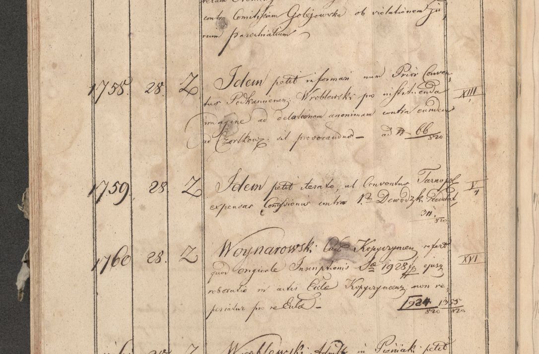 Zdjęcie nr 158 dla obiektu archiwalnego: Protocollon exhibitorum consistorii metropolitani Leopoliensis ex anno 1819