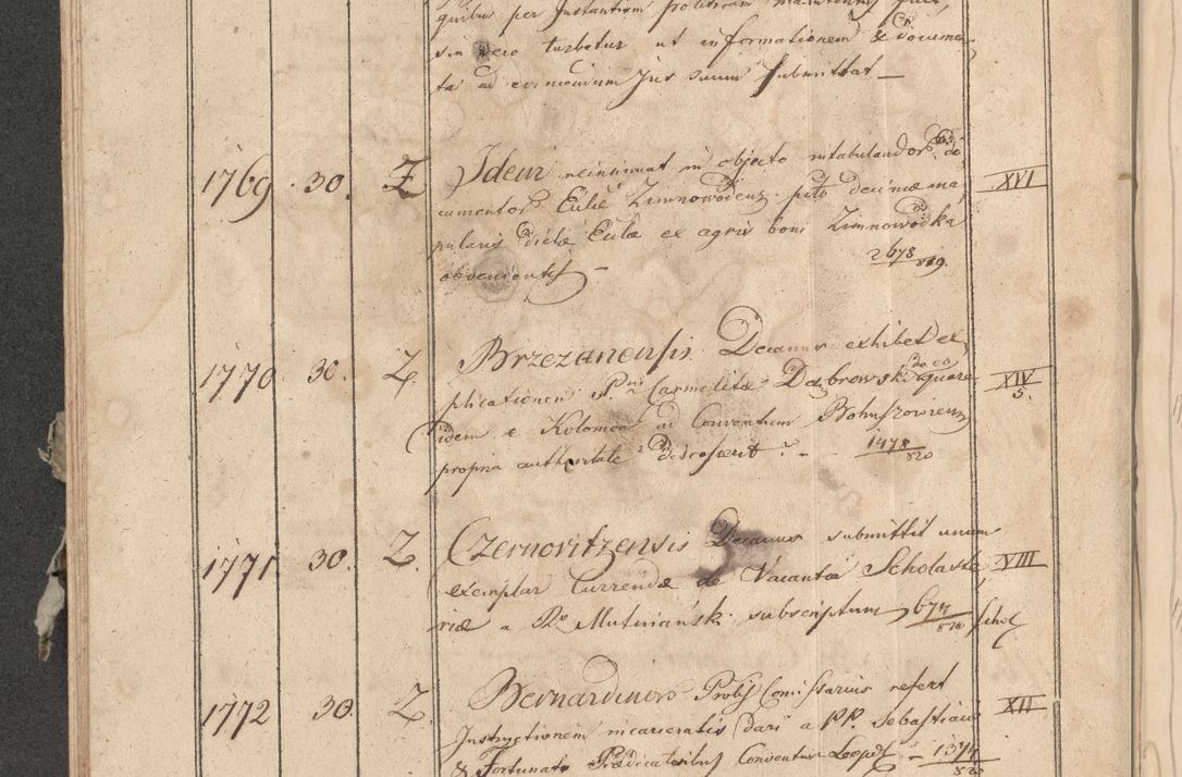 Zdjęcie nr 157 dla obiektu archiwalnego: Protocollon exhibitorum consistorii metropolitani Leopoliensis ex anno 1819