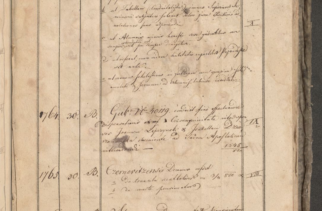 Zdjęcie nr 160 dla obiektu archiwalnego: Protocollon exhibitorum consistorii metropolitani Leopoliensis ex anno 1819