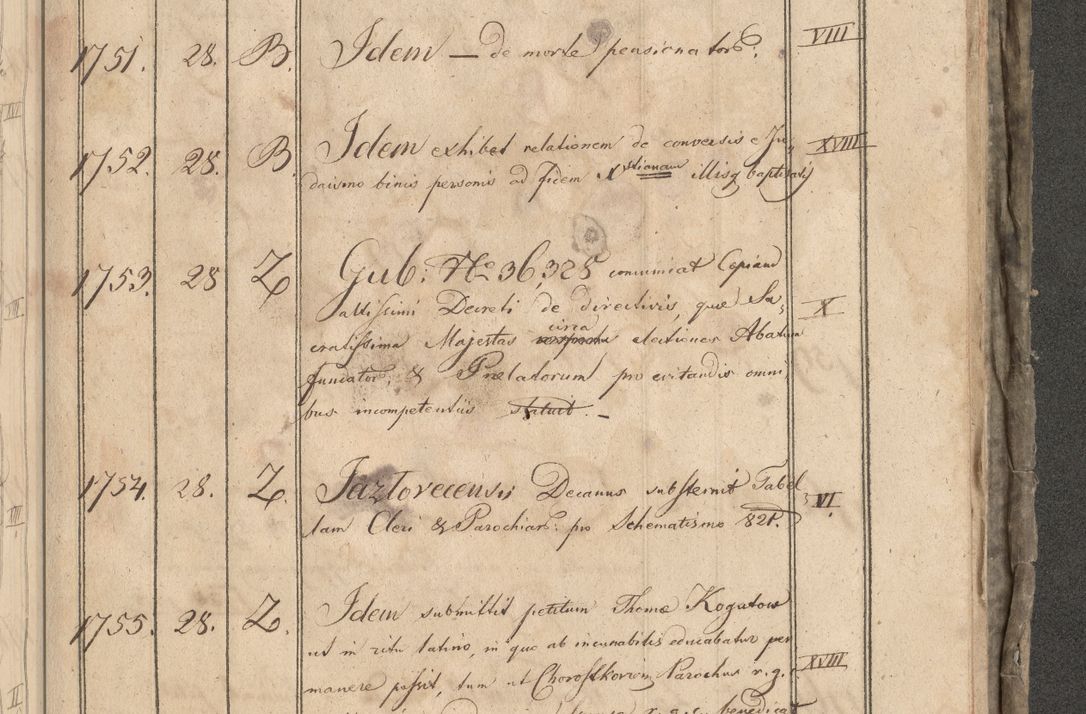 Zdjęcie nr 159 dla obiektu archiwalnego: Protocollon exhibitorum consistorii metropolitani Leopoliensis ex anno 1819