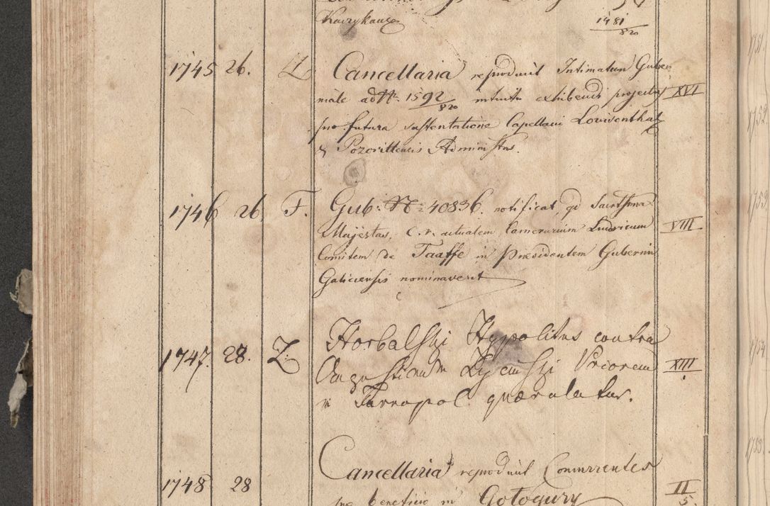 Zdjęcie nr 163 dla obiektu archiwalnego: Protocollon exhibitorum consistorii metropolitani Leopoliensis ex anno 1819