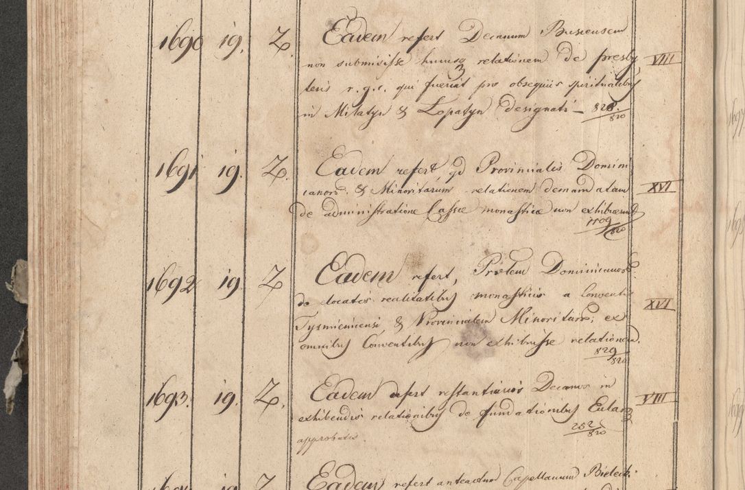 Zdjęcie nr 167 dla obiektu archiwalnego: Protocollon exhibitorum consistorii metropolitani Leopoliensis ex anno 1819